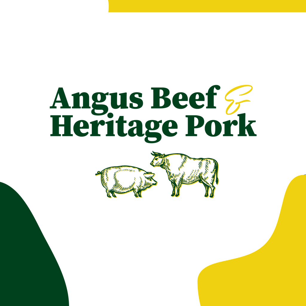 Angus Beef + Heritage Pork